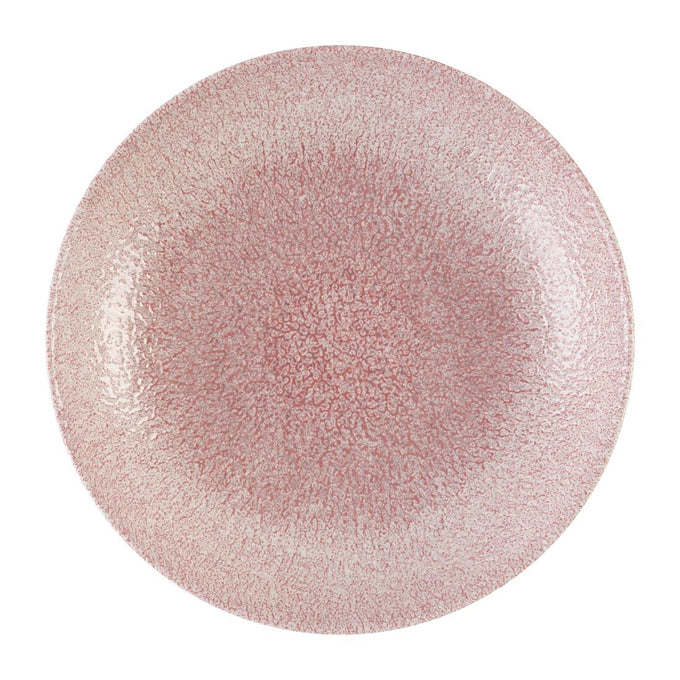 Assiettes rondes Studio Prints Raku Rose Quartz Pink 260 mm (lot de 12) - Churchill