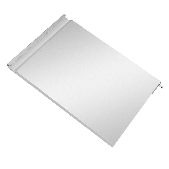 Porte droite complète avec poignée pour table réfrigérée négative avec dosseret Série U 2 portes 282 L - Polar