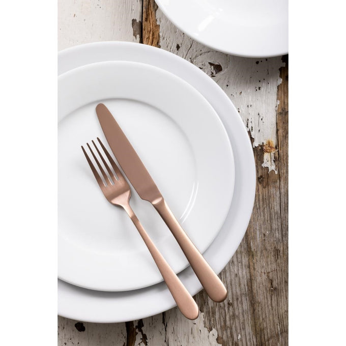 Couteaux de table cuivre Cyprium (lot de 12) - Olympia
