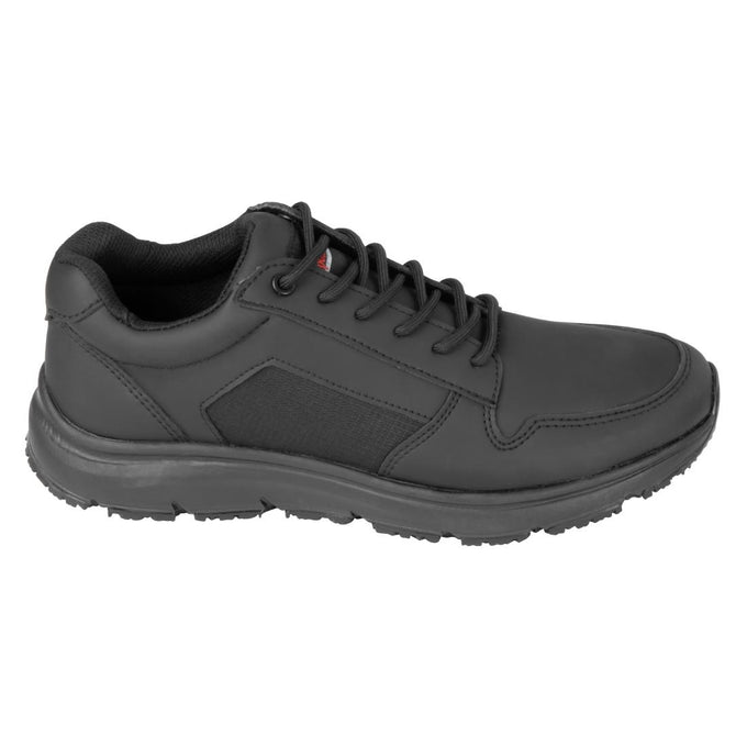 Baskets en microfibre recyclée Veso noires - Slipbuster Footwear
