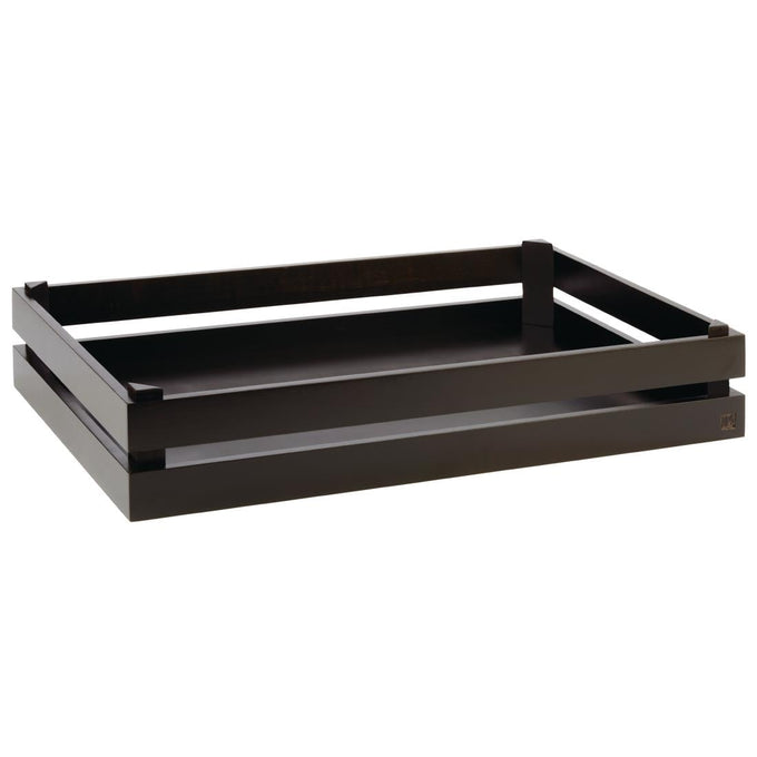 Caisse pour buffet Superbox noire GN 1/1 - APS