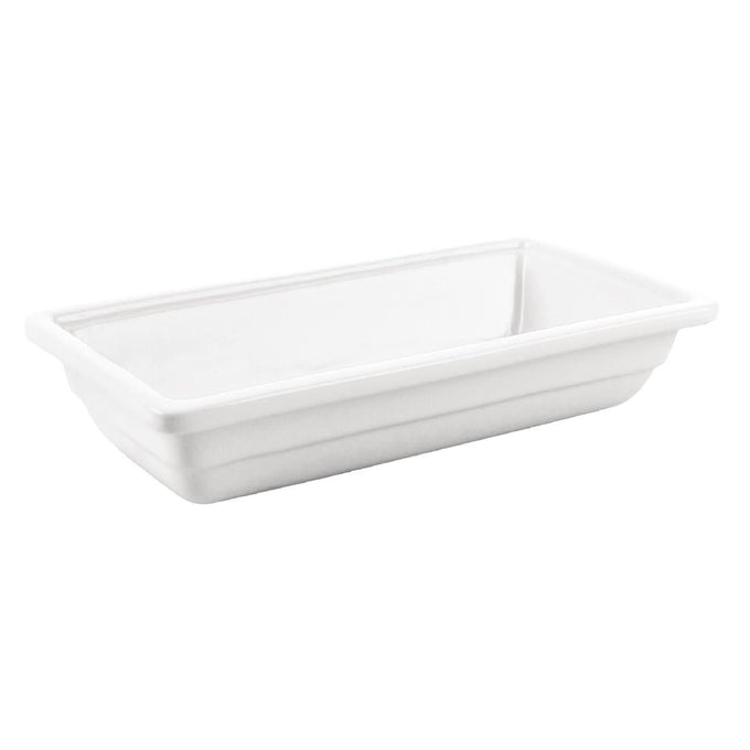 Plat en porcelaine GN 1/3 65 mm - Olympia