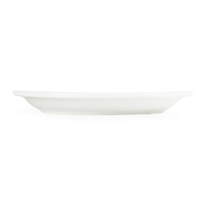 Assiettes à bord étroit Whiteware 150 mm (lot de 12) - Olympia