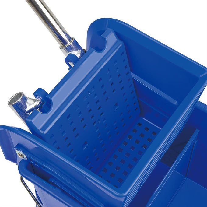 Seau essoreur Kentucky bleu 20 L - Jantex