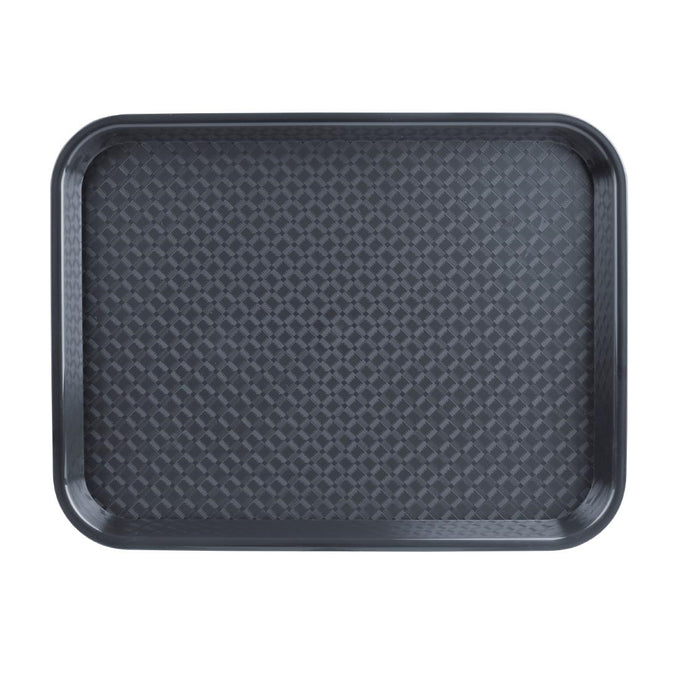 Plateau self-service Kristallon anthracite 305 × 415 mm - Olympia