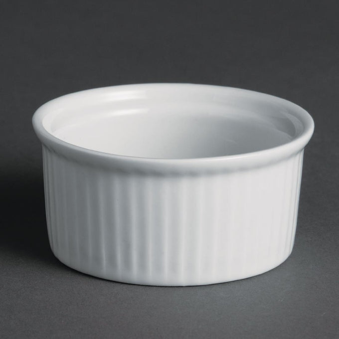Ramequins Blancs 70 mm (lot de 12) - Olympia
