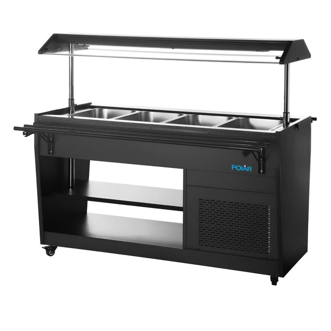 Buffet réfrigéré série G noir - Polar