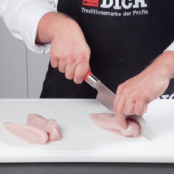Couteau Santoku alvéolé Red Spirit 180 mm - Dick