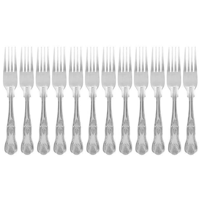 Fourchette à dessert Kings (lot de 12) - Olympia