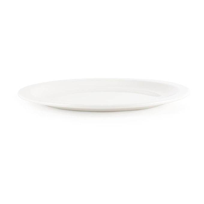 Assiettes Nova Whiteware 230 mm (lot de 24) - Churchill