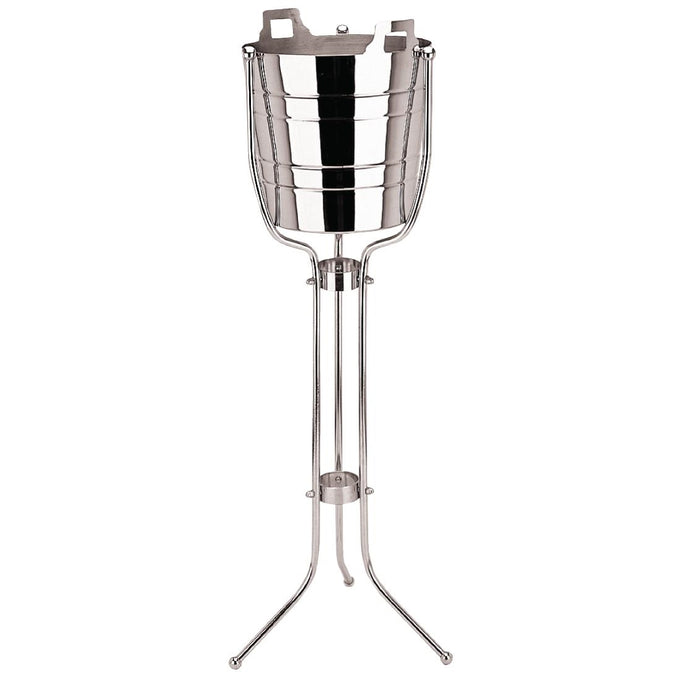 Seau à vin et champagne en inox poli - 4,9 L - Olympia