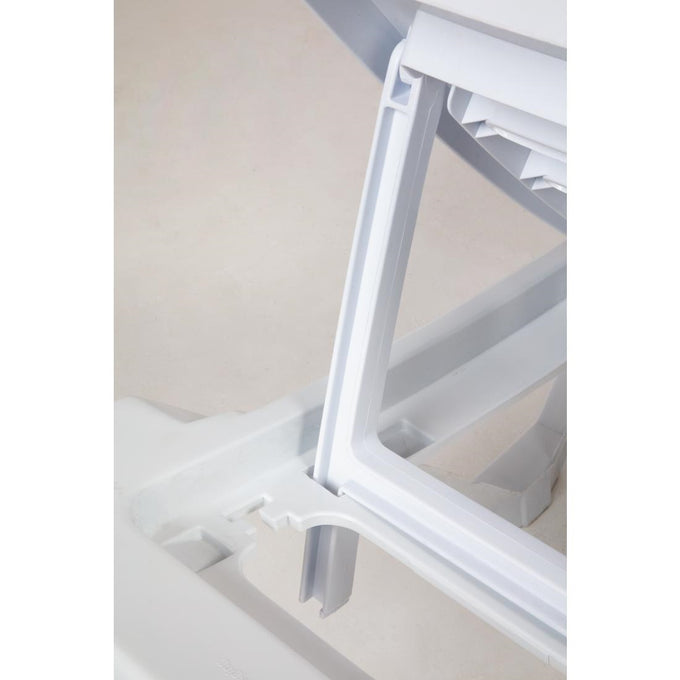 Bains de soleil en polypropylène blancs (lot de 4) - Resol