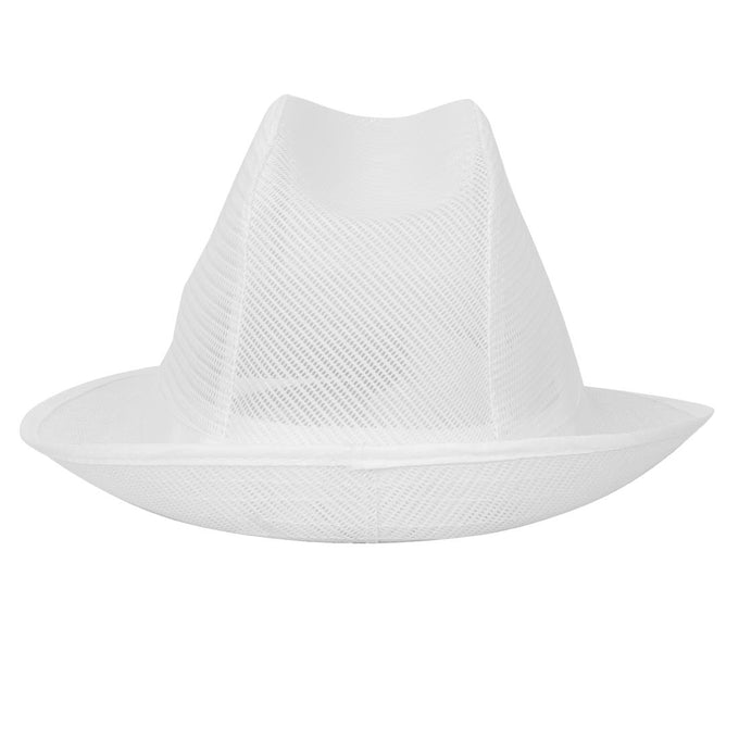 Chapeau Trilby blanc avec résille M - British Bespoke Workwear