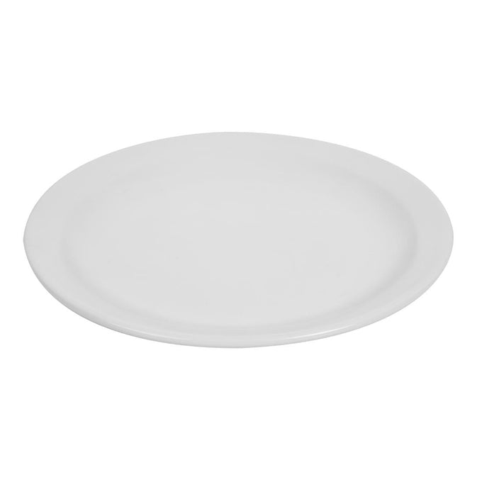 Assiettes à bord étroit Whiteware 202 mm (lot de 12) - Olympia