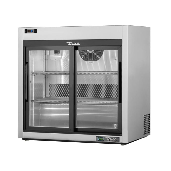 Vitrine de présentation porte coulissante TSD-09G-HC-LD - 110 L - True