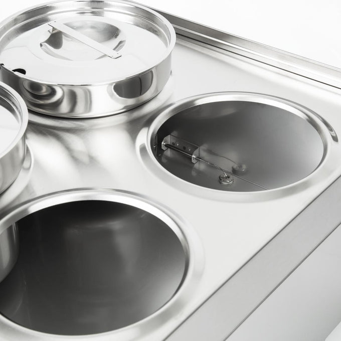 Bain-Marie 4 pots Silverlink 600 BS4 W - Lincat