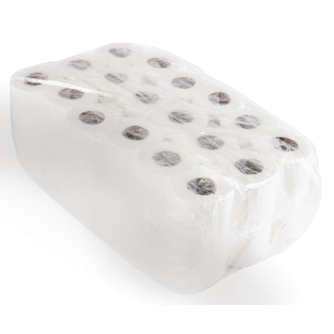 Rouleaux de papier toilette standard 2 plis (lot de 40) - Jantex