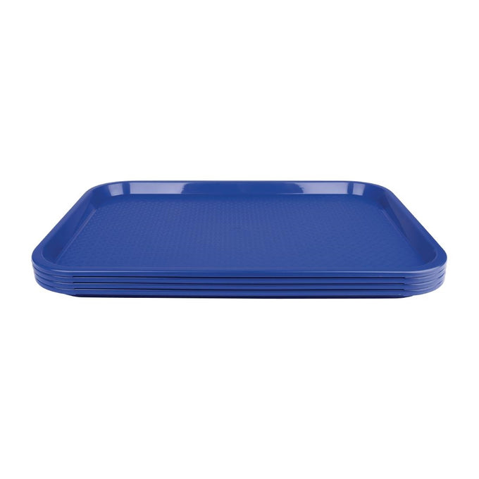 Plateau self-service Kristallon 305 × 415 mm bleu - Olympia