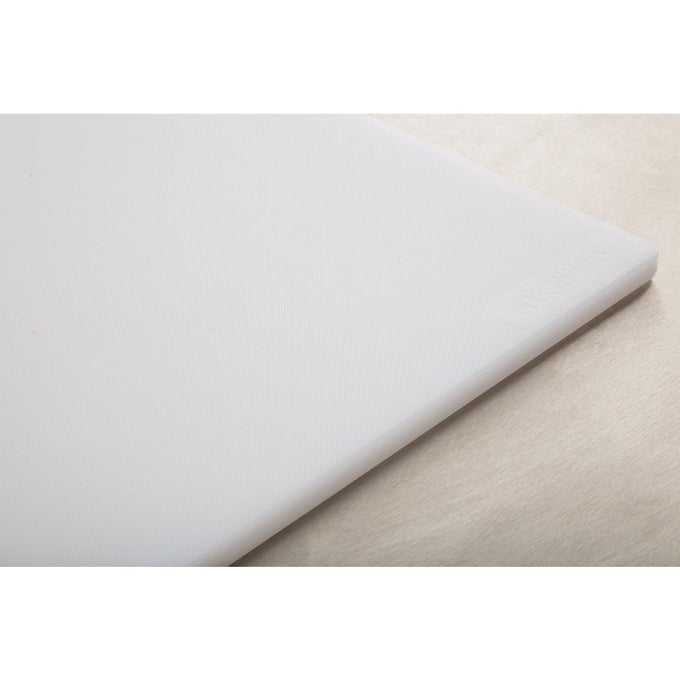 Planche à découper standard basse densité blanche - Hygiplas