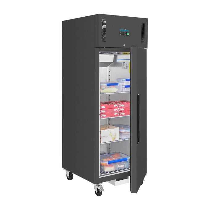 Armoire réfrigérée négative série G noire 537 L - Polar