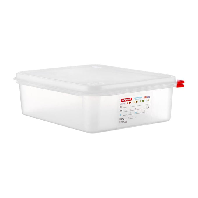 Boîte alimentaire GN 1/2 6,5 L (lot de 4) - Araven
