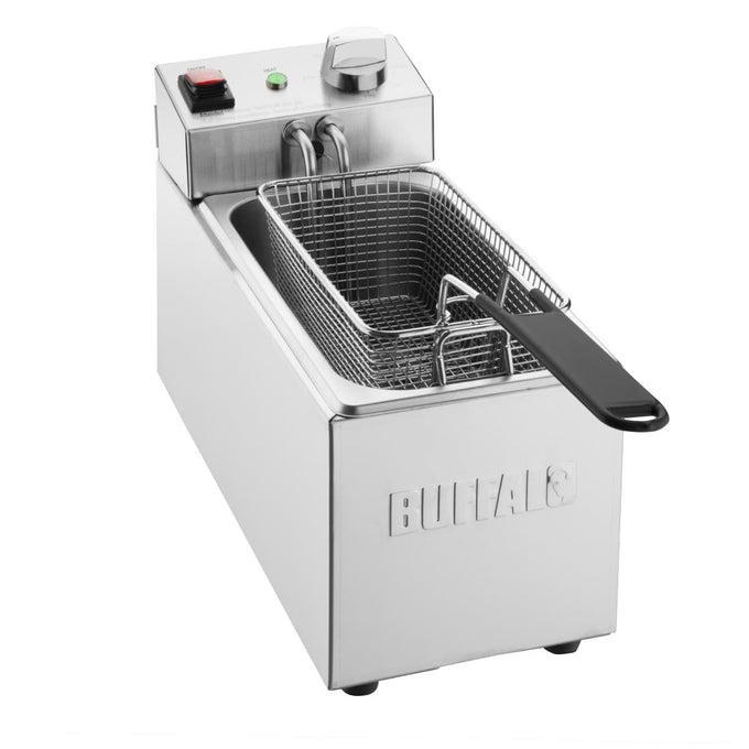 Friteuse de comptoir simple avec panier 3 L - Buffalo