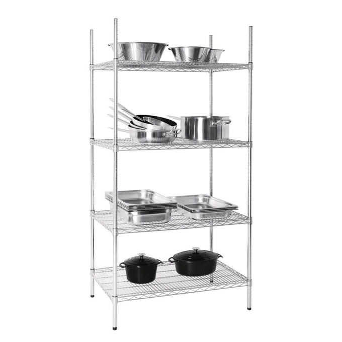 Étagère en kit 4 niveaux 915 × 610 mm - Vogue