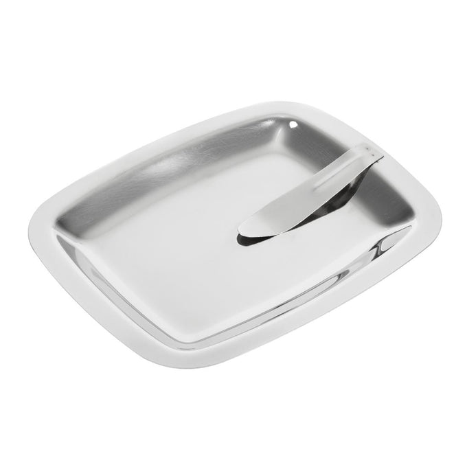 Plateau addition inox avec clip - Olympia