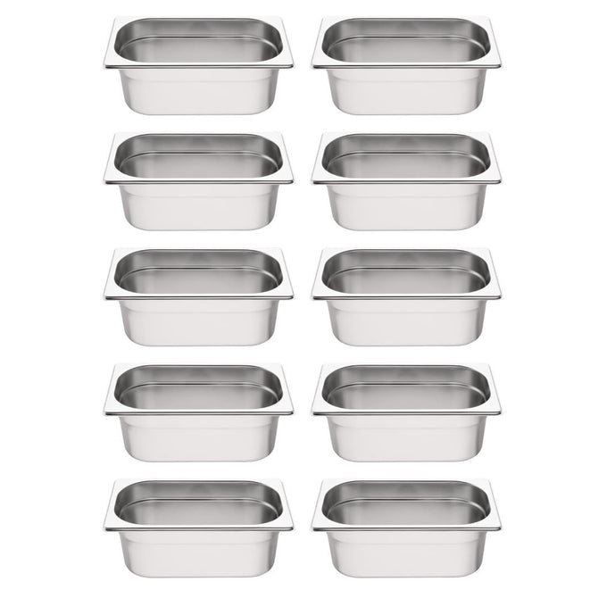 Lot de 10 bacs GN1/4 - Vogue