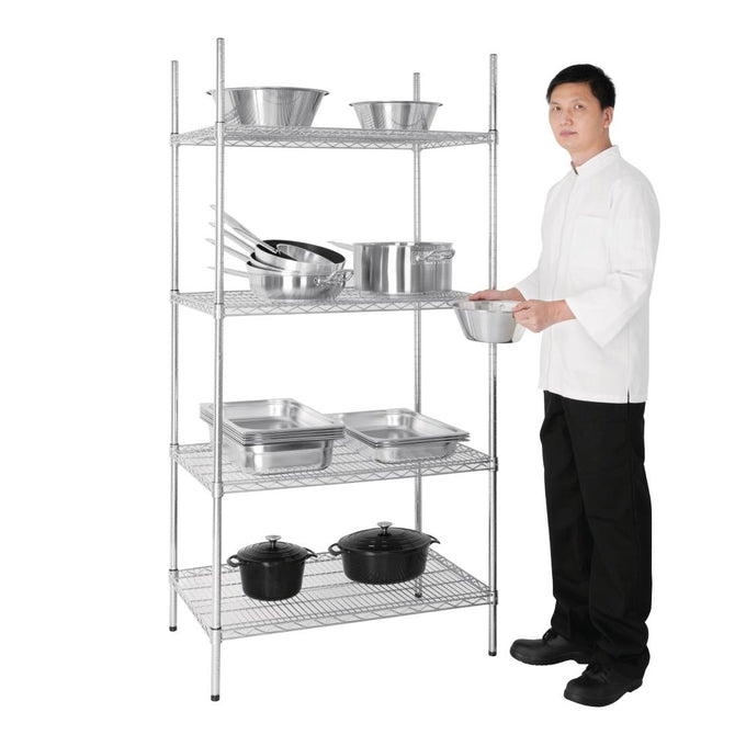 Étagère en kit 4 niveaux 915 × 610 mm - Vogue