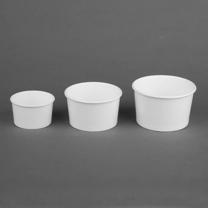 Pots à glace 85 ml (lot de 1000) - Fiesta Recyclable