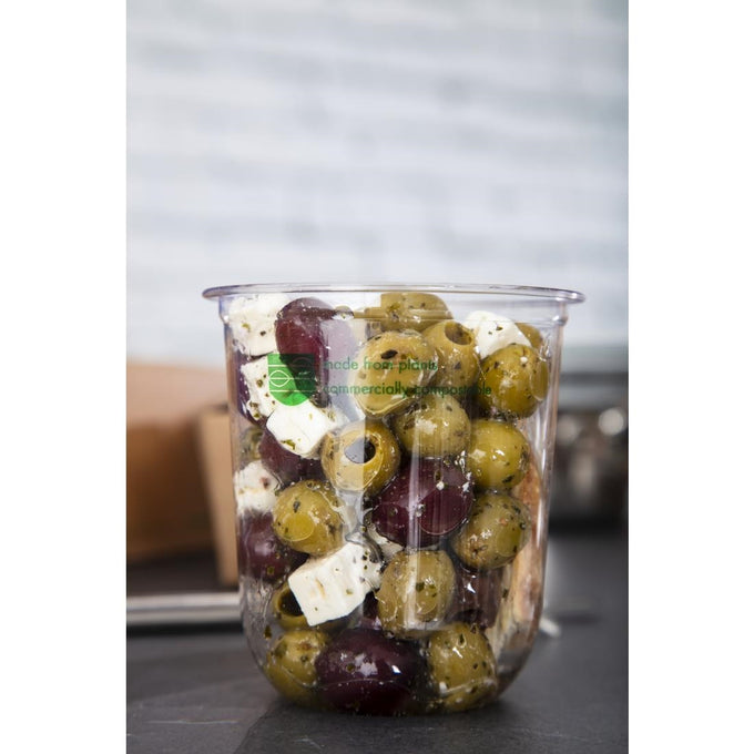 Pots Deli en PLA compostables série 96 454 ml (lot de 1000) - Vegware