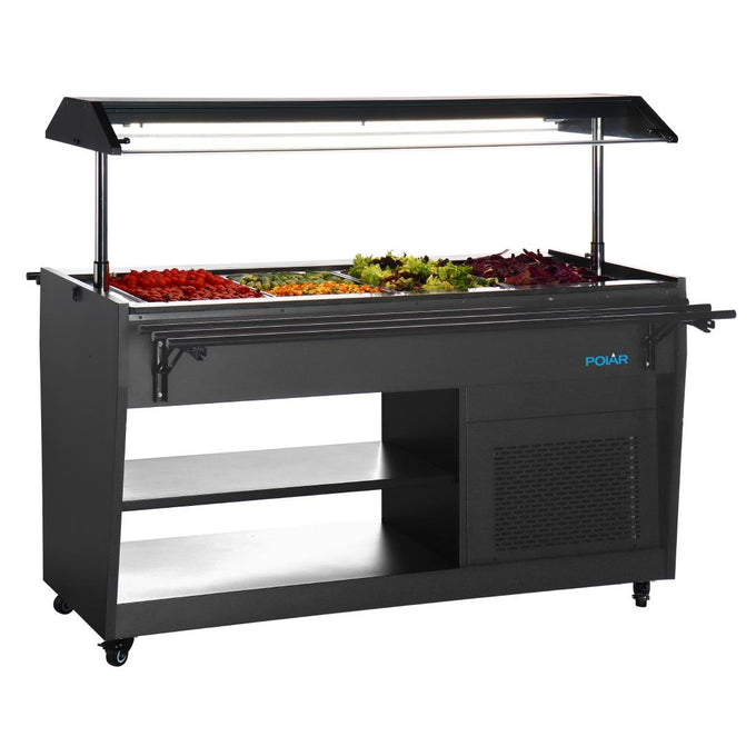 Buffet réfrigéré série G noir - Polar