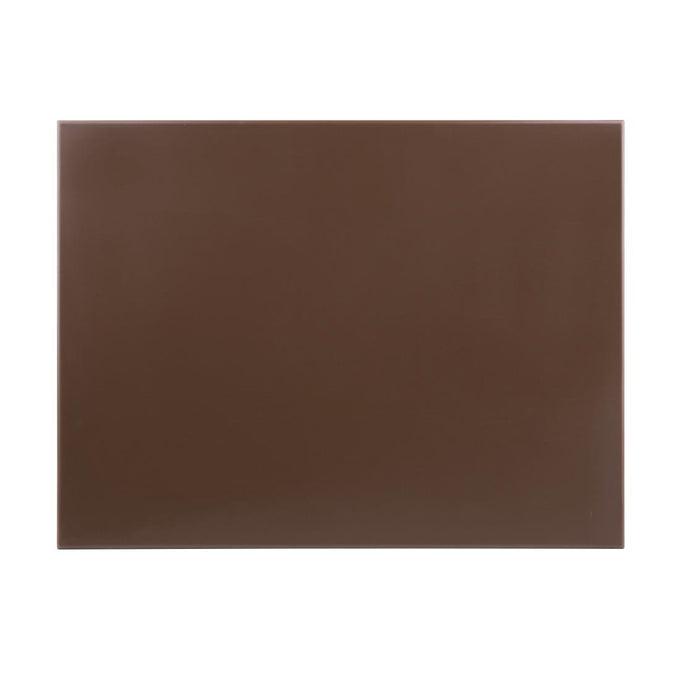 Grand planche à découper haute densité marron - Hygiplas