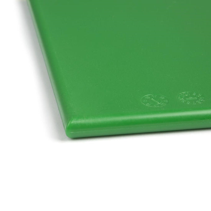 Planche à découper standard haute densité verte - Hygiplas