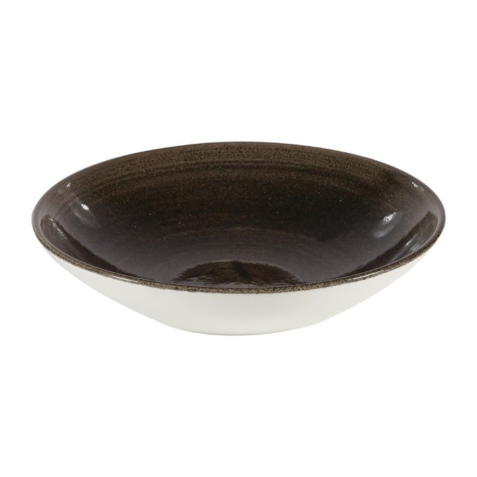Bols Stonecast Patina Evolve Iron Black 182 mm (lot de 12) - Churchill