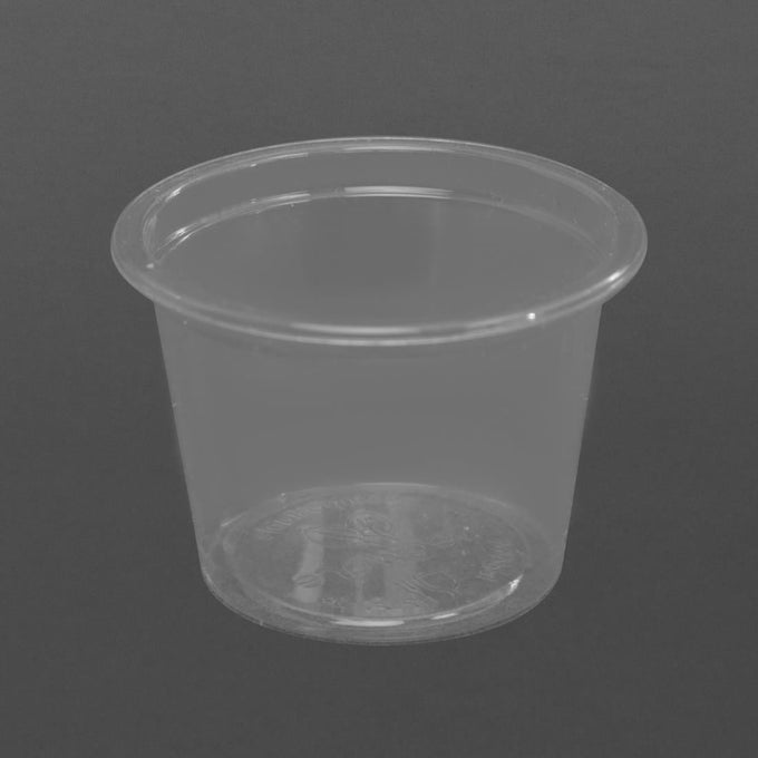 Pots à sauce PLA compostables 28 ml (x5000) - Vegware