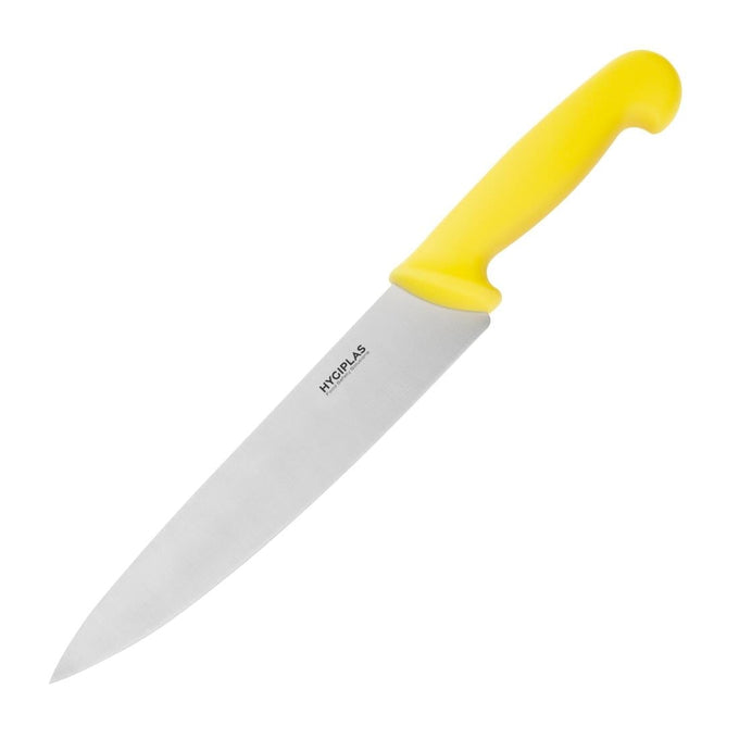 Couteau de cuisine jaune 218 mm - Hygiplas