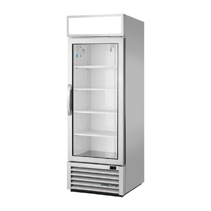 Vitrine positive libre service 1 porte coulissante GDM-23-HC-FGD01-ALU - True