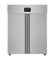 Armoire réfrigérée négative inox 2 portes - 1200 L - GN 2/1 - de -10 à -20 °C - L 1480 x P 730 x H 1990 mm - Unninox