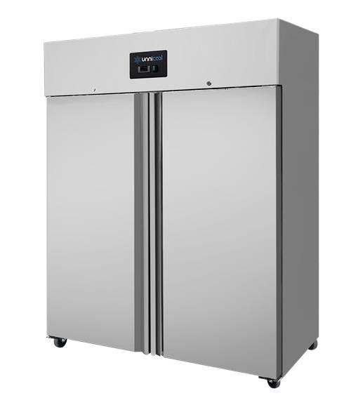 Armoire réfrigérée positive 2 portes 1200 L - L 1480 x P 730 x H 1990 mm - Unninox