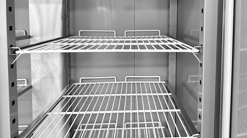 Armoire réfrigérée négative inox 2 portes - 1200 L - GN 2/1 - de -10 à -20 °C - L 1480 x P 730 x H 1990 mm - Unninox