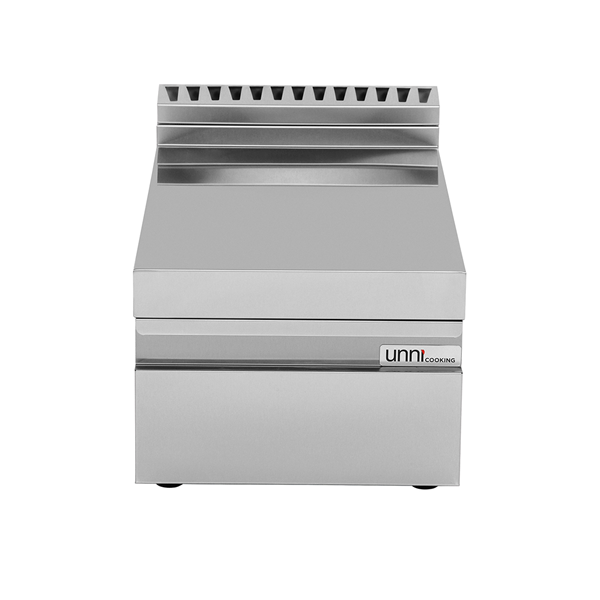 Élément neutre inox à poser avec tiroir - L 400 x P 700 x H 300 mm - Unninox
