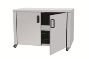 Meuble fermé pour série INDES inox Feca - Accessoires Rôtissoire professionnel CHR - matériel cuisine pro - Cuistéo