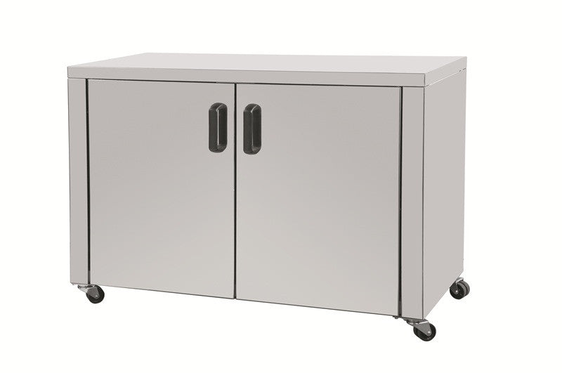 Meuble fermé pour série INDES inox Feca - vue 2 - Accessoires Rôtissoire pro CHR - Cuistéo