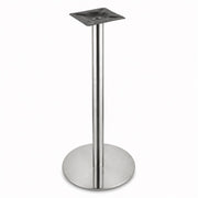 Pied de table Rond Haut Inox - Madrid Mobiliario