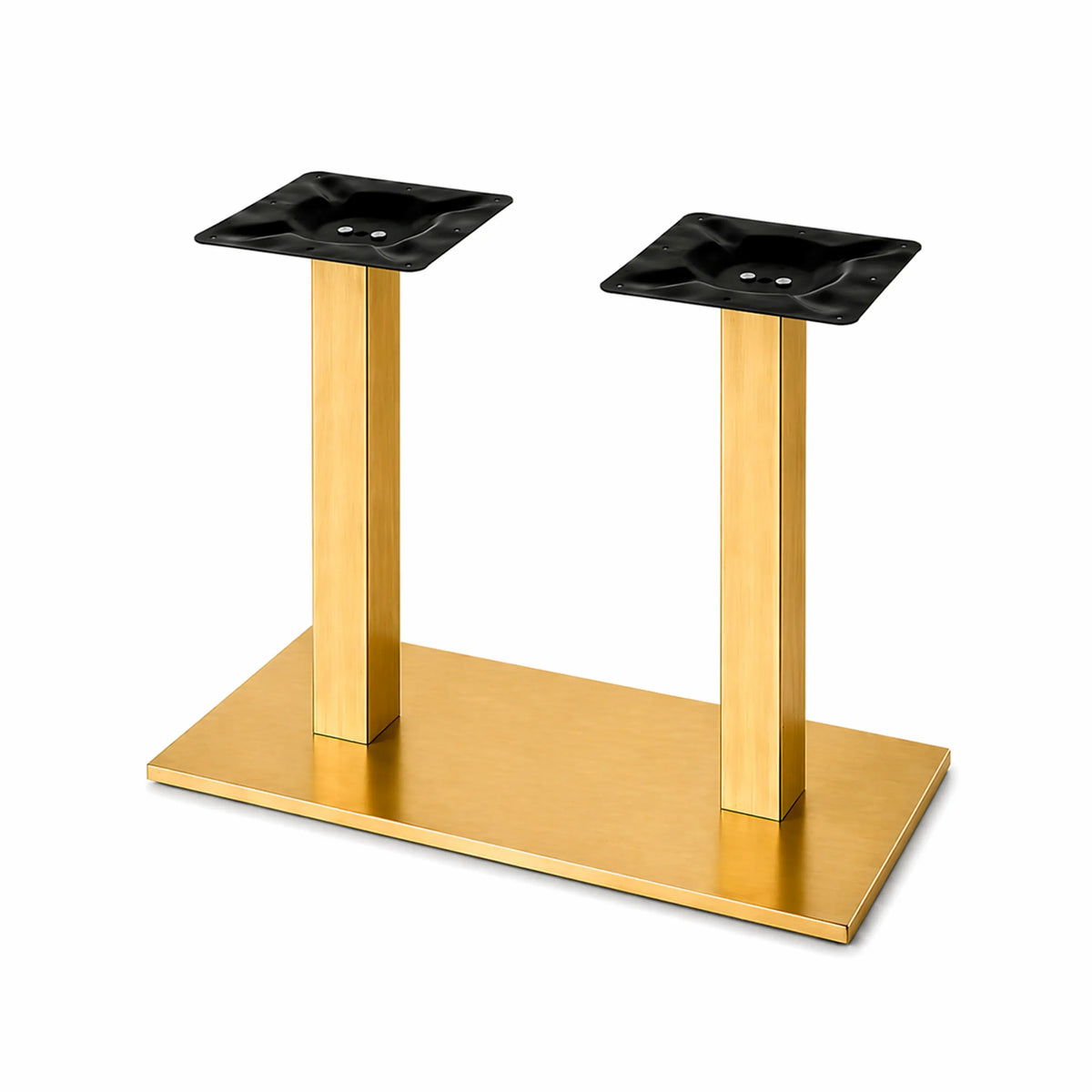 Pied de table Double Or Inox - Madrid Mobiliario