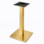 Pied de table Carré Or Inox - Madrid Mobiliario