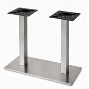 Pied de table Double Inox - Madrid Mobiliario