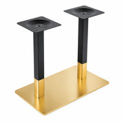 Pied de table Double Or+Noir - Madrid Mobiliario
